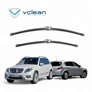 PAR PALHETAS LIMPADOR DE PARABRISA 22/18 MERCEDES GLK. VC22183 Activacar