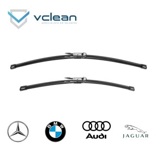 PAR PALHETAS LIMPADOR DE PARABRISA 24/19 BMW AUDI JAGUAR.. VC24192 Activacar